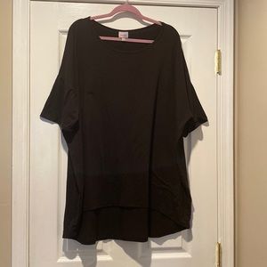 LuLaRoe Irma 3XL Black!